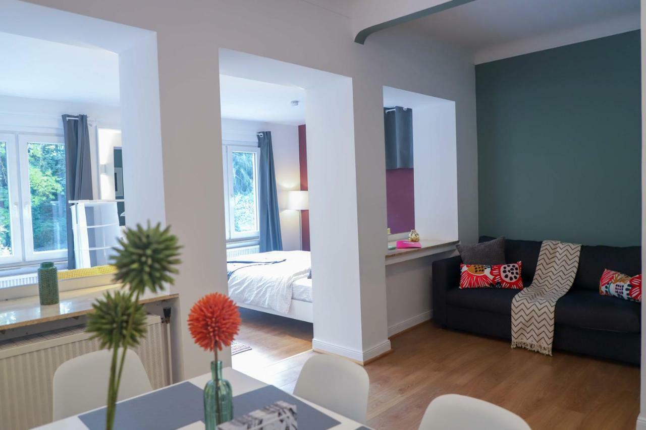 The Garden Flat Leilighet Luxembourg Eksteriør bilde